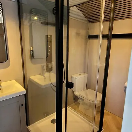 Boholodges 2 Pers Met Prive Hottub בית נופש מירסן