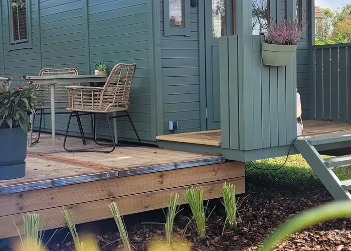 Boholodges 2 Pers Met Hottub Сasa de vacaciones *