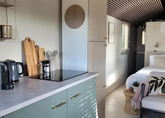 Boholodges 2 Pers Met Hottub Сasa de vacaciones *