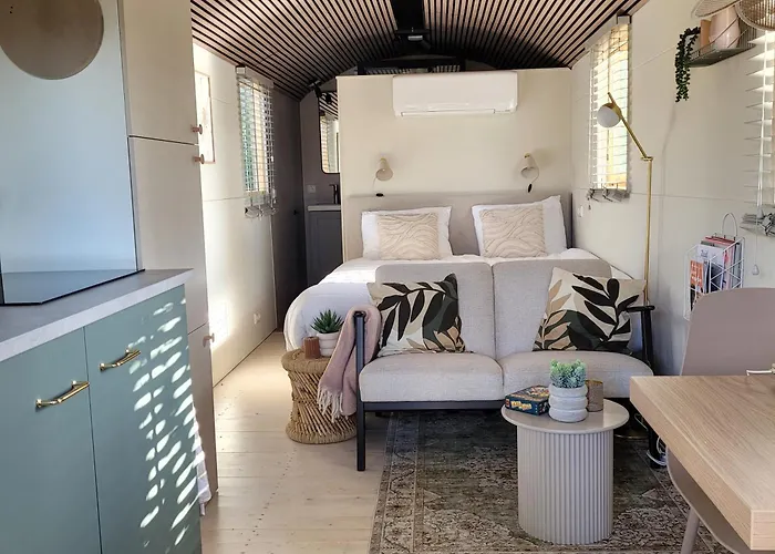 Casa de Férias Boholodges 2 Pers Met Hottub *